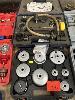 291 · OIL FILTER WRENCH SET, TOLEDO & RADIATOR TEST SET, HIGH TECH IN CARRY CASES NO GST