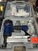 293 · 2 x PNEUMATIC NAIL GUNS, PROJECT AIR, 16 & 18 GAUGE,, 20-50mm & 10-32mm, AS NEW IN CARRY CASE NO GST