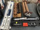 295 · TORQUE RATCHET AUTO XD,, DENT PULLER SET,, 2 x IMPACT SOCKET SETS & ROLLER NO GST