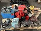 348 · MULTI PARTS DRAWER UNIT, CAMPING STOVES, POWER SUPPLIES, TORCHES, PUMP, COMPASSES, HOSES, ETC, 1 x PALLET NO GST