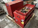 359 · 2 x METAL TOOL BOXES WITH ROLL FRONT