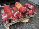 9 x FIRE EXTINGUISHERS, MOSTLY DRY POWDER, ASSORTED SIZES, 1 x PALLET
