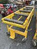 398 · ROLLER CONVEYOR SECTION,, HEAVY DUTY STEEL, MOBILE, 3040 x 670 x 850mm (H)