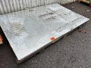 408 · 10 (APPROX) x SHEETS GALV STEEL SHEET METAL, 1800 x 1200 x 1.5mm, 1 x PALLET NO GST