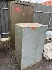 411 · 2 x STEEL STORAGE CABINETS, 770 x 1240mm (H) & 900 x 1820mm (H), 2 DOOR