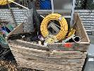419 · ASSORTED PIPE FITTINGS, HOSE, STAR DROPPERS, ETC, 1 x CRATE