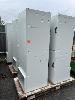 8 x HIGH VOLTAGE ELECTRICAL CABINETS FITTED WITH LARGE DIAMETER CABLE CONNECTORS,, TWIN PANEL, GREY STEEL, 700 x 700 x 2000mm(H), 4 x PALLETS