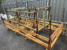 434 · 2 x HEAVY DUTY STEEL STOCK TROLLIES,, 3000 x 1200mm & 2300 x 800mm NO GST