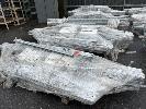 HEAVY DUTY STEEL MODULAR FORMWORK, SIKLA SIFRAMO, GALV STEEL INCLUDING SUPPORTS, CROSS BEAMS, MESH,, BRACKETS, SUPPORT FEET, RAILS, ETC, ASSORTED LENGTHS UP TO 2500mm, 5 x PALLETS