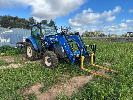 10 · 2020 NEW HOLLAND T4.115 DUAL COMMAND FWA TRACTOR/FRONT END LOADER, REG: S94 SJD, HOURS: 2,867 SHOWING, SERIAL: 122346, A/C ROPS CABIN, JUMP SEAT, 3 PTL, P.T.O., HYDRAULICS, WITH FORKS & GP BUCKET, , LOADER ATTACHMENT, MOD: AP355 PLUS, DOM: 2020, LIFT: 1,775 kg, (NO PAPERS, NO OWNER'S MANUAL, NO SERVICE BOOKS)