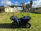 15 · YAMAHA QUAD MOTORCYCLE 2WD, MOD: BIG BEAR 350cc, ODO: 14,669 kms INDICATED, HOURS: 2,250 SHOWING, ALLOY CANOPY