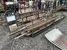 3 X Stillages Of Oregon Timber, Assorted Lengths, 75 X 50mm, (Not Stillages)