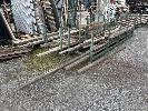 3 · 3 x STILLAGES OF OREGON TIMBER, ASSORTED LENGTHS, 100 x 50mm, (NOT STILLAGES)