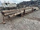 10 · 7 x ASSORTED TURPENTINE POLES, UP TO 6m, 200mm - 250mm (D)