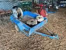 40 · TRAILER 6 x 4 SINGLE AXLE, WITH POLY REEL, (NO REG PLATE, NO ID PLATE)