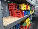Grey Metal Shelving, 2 X Bays, 2510 X 2700 X 840mm