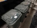 5 · 7 x PLASTIC WHEELIE BINS & 24 x WILLOW PLASTIC BINS