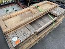 77 · 3 x TIMBER BAR COUNTERS