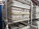 28 X Lifetime Poly Trestle Tables, 1800 X 720mm, 1 X Stillage & Contents