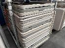 28 X Lifetime Poly Trestle Tables, 1800 X 720mm, 1 X Stillage & Contents