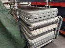 20 X Zown Poly Trestle Tables, 2440 X 740mm, 1 X Stillage
