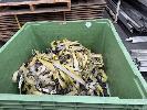 Green Plastic Bin & Contents Of Load Binders