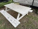 Timber Bench Seat & Table, 1800 X 700mm Setting