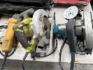 180 · MAKITA ELECTRIC CIRCULAR SAW, RYOBI ELECTRIC CIRCULAR SAW & DEWALT ANGLE GRINDER,, 240V SINGLE PHASE