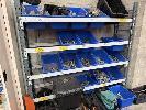 Heavy Duty Stock Rack & Contents Tubs Of Assorted Fasteners
