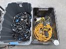 219 · ELECTRIC EXTENSION CORDS, 2 x TUBS