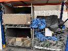 232 · 3 x STILLAGES & CONTENTS TARPS & REMOVALIST BLANKETS