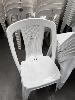 50 X White Plastic Stackable Event Chairs