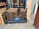 246 · 4 x STILLAGES OF 56 (APPROX) x TIMBER TRESTLE LEGS