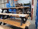 3 X Timber Bench Seat & Table Settings, 2400 X 700mm