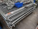 255 · 38 x TUBULAR STEEL PORTABLE FENCE PANELS & BASES