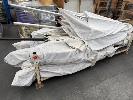 16 X Commercial Market Umbrellas In Stillage