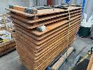 19 X Timber Trestle Tables With Fold Down Legs, 1800 X 670mm