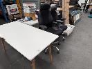 Large Quantity Assorted Office Furniture, Tables, Chairs, Credenzas & Sundries