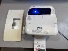 Projector, Epson Eb-580 Ultra Short Throw 3lcd, 3,200 Lumens, 3,680 Normal & 535 Eco Hours Showing With Remote & Wall Mount Bracket (Note: Lamp Needs Replacing), S/N:Ukcf580108l