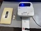 Projector, Epson Eb-580 Ultra Short Throw 3lcd, 3,200 Lumens, 1,564 Normal & 108 Eco Hours Showing With Remote & Wall Mount Bracket, S/N:Ukcf580103l