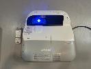 Projector, Epson Eb-470 Ultra Short Throw 3lcd, 2,600 Lumens, 1,794 Normal & 10 Eco Hours Showing With Remote (No Bracket), S/N:Qvwf250001l