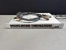 237 · CISCO MERAKI MS225-48FP 48-PORT PoE+ SWITCH WITH, - STACKING CABLE (600-22160-A) & RPS CABLE (72-4388-01), (DEVICE ACCOUNT STATUS UNKNOWN), (SUBJECT TO INSURANCE CLAIM), S/N:Q2KW4RKNWGFL NO GST