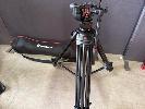 462 · MANFROTTO 546B TRIPOD SYSTEM WITH MANFROTTO NITROTECH N8 FLUID VIDEO HEAD & BAG