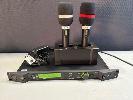 Akg Dsr800 Digital Wireless Stationary Receiver With 2 X Akg Dht800 Handheld Microphones, 1 X Akg Cu800 Charging Unit & 1 X Power Supply, S/N:V170620001751