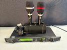 Akg Dsr800 Digital Wireless Stationary Receiver With 2 X Akg Dht800 Handheld Microphones, 1 X Akg Cu800 Charging Unit & 1 X Power Supply, S/N:V170620001752