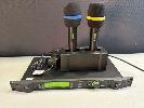 Akg Dsr800 Digital Wireless Stationary Receiver With 2 X Akg Dht800 Handheld Microphones, 1 X Akg Cu800 Charging Unit & 1 X Power Supply, S/N:V170620001746