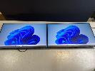 2 X Monitors, Philips 272v8 27" Fhd Ips Widescreen, Hdmi, Displayport, Vga (With Cables) (No Stands)
