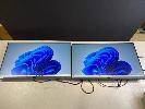 2 X Monitors, Philips 272v8 27" Fhd Ips Widescreen, Hdmi, Displayport, Vga (With Cables) (No Stands)