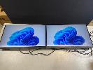 2 X Monitors, Acer K273 27" Fhd Ips Widescreen, Hdmi, Vga (With Cables) (No Stands)