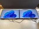 2 X Monitors, Acer K273 27" Fhd Ips Widescreen, Hdmi, Vga (With Cables) (No Stands)